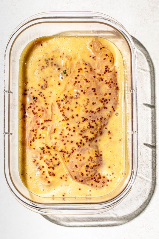 Marinade miel et moutarde